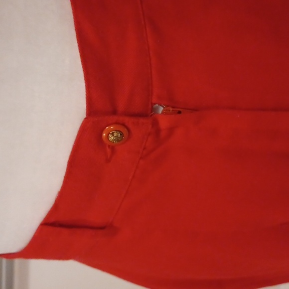 4/$80 Long Red Pencil Skirt - Size 10 - Picture 4 of 6